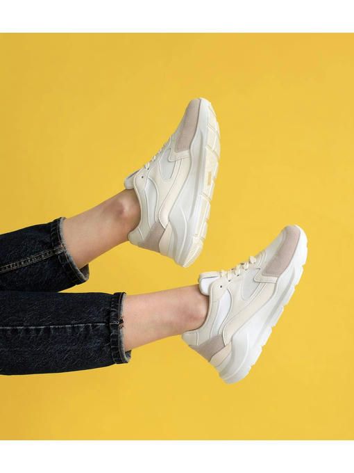 Кроссовки Бежевые — изображение 5