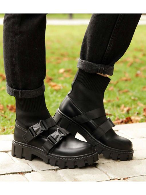 Ботинки Черные