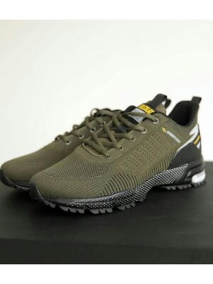 Кроссовки Хаки черные