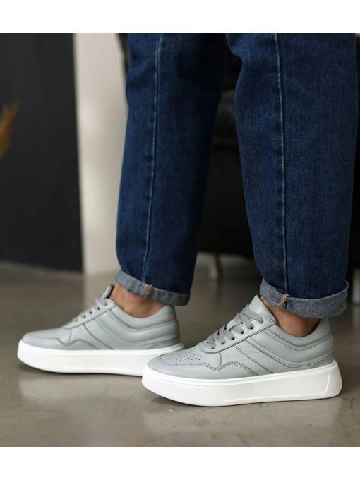 Кеды Серые белые — изображение 2