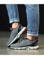 Кроссовки Серые черные