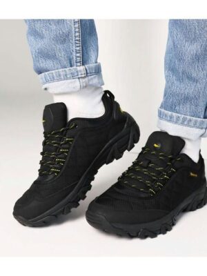 Кроссовки Черные желтые