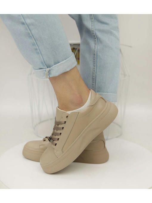 Кеды Темно-бежевые — изображение 6