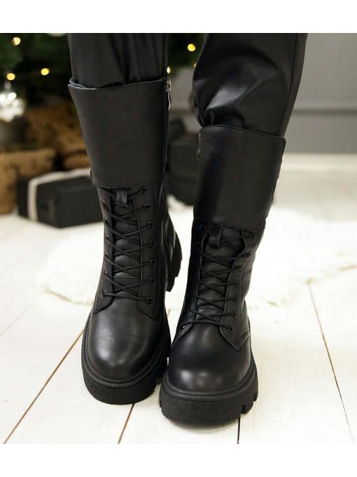 Ботинки Черные — изображение 3