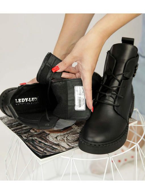 Ботинки Черные — изображение 6