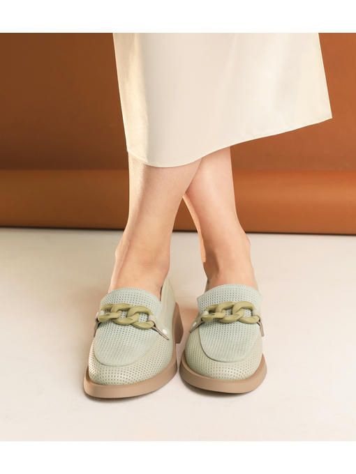 Лоферы Зеленые — изображение 2