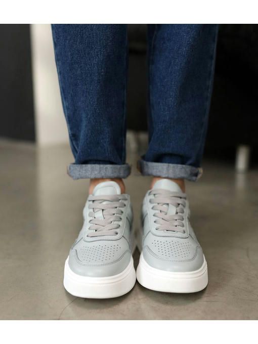 Кеды Серые белые — изображение 9