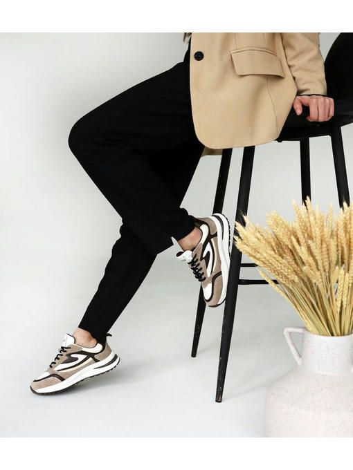 Кроссовки Коричневые — изображение 2