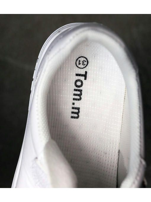 Детская обувь кеды Белые — изображение 10