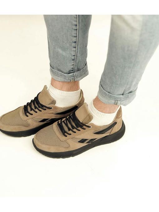 Кроссовки Бежевые — изображение 4