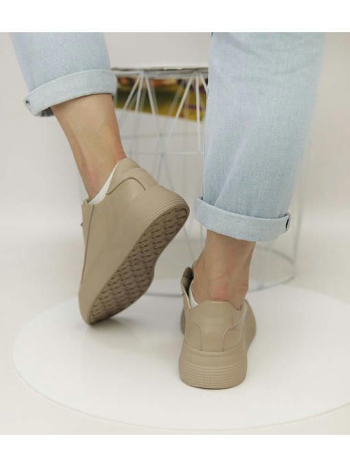 Кеды Темно-бежевые — изображение 8