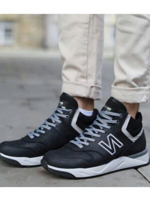 Ботинки Черные серые