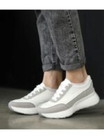 Кроссовки Белые серые