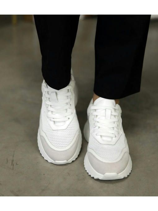 Кроссовки Белые серые — изображение 5