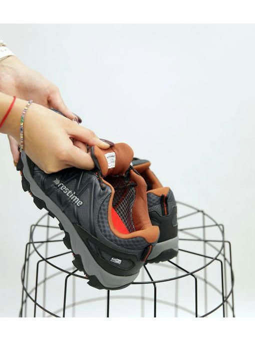 Кроссовки Серые оранжевые — изображение 7