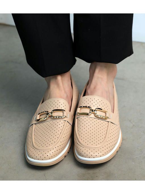 Лоферы Бежевые — изображение 6