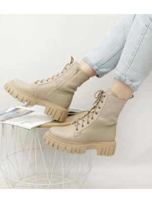 Ботинки Бежевые