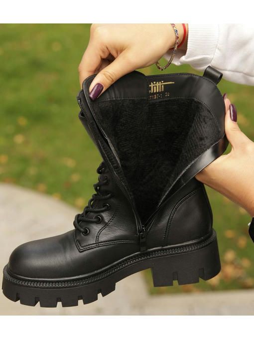 Ботинки Черные — изображение 6