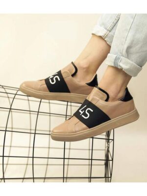 Кеды Темно-бежевые