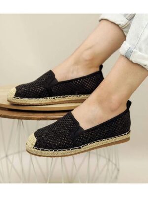 Туфли Эспадрильи Черные