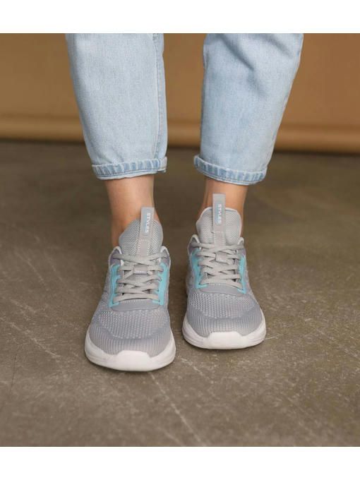 Кроссовки Серые голубые — изображение 4
