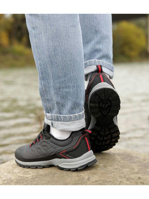 Кроссовки Темно-серые красные — изображение 7