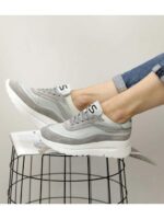 Кроссовки Серые белые