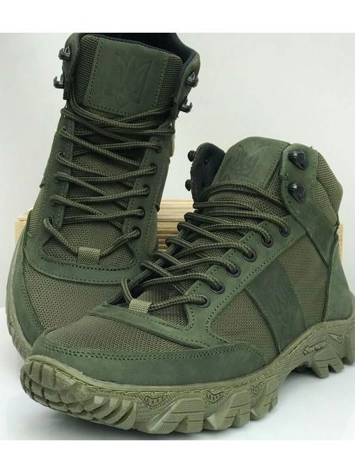 Тактические ботинки Темно-зеленый — изображение 2