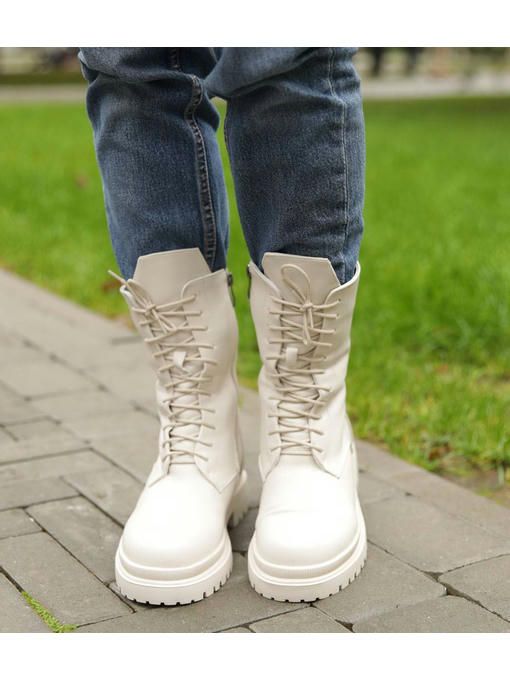 Ботинки Светло-бежевые — изображение 2