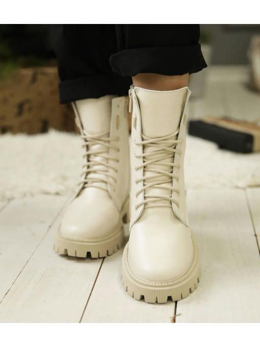 Ботинки Светло-бежевые — изображение 3