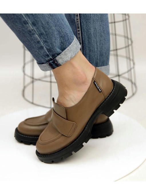 Туфли Лоферы Коричневые — изображение 5