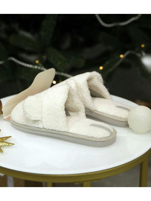 Домашние тапочки Белые — изображение 3