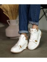 Кроссовки Молочные бежевые