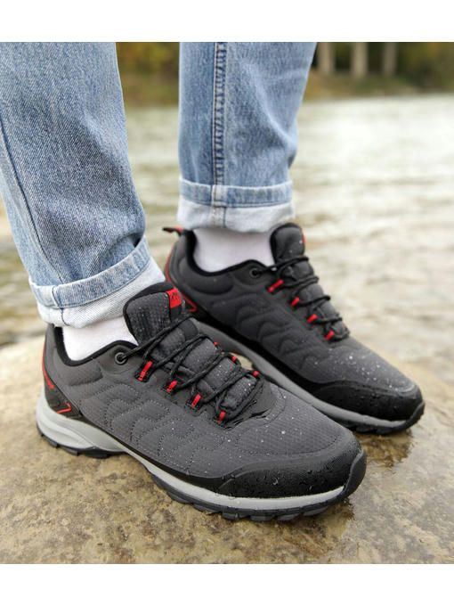 Кроссовки Темно-серые красные — изображение 6