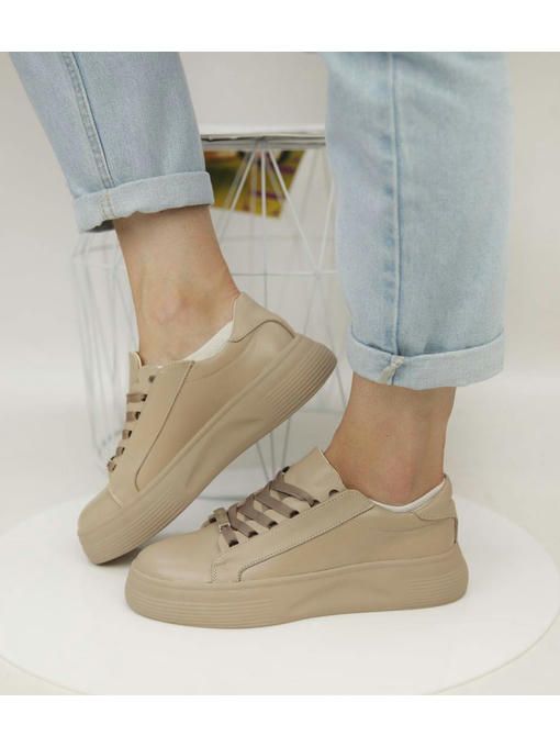 Кеды Темно-бежевые — изображение 3