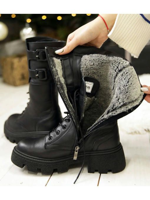 Ботинки Черные — изображение 6