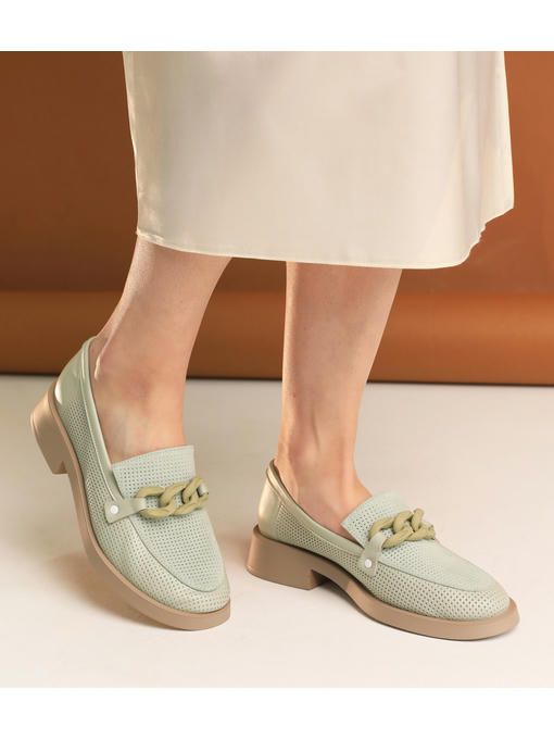 Лоферы Зеленые — изображение 6