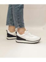 Кроссовки Белые черные