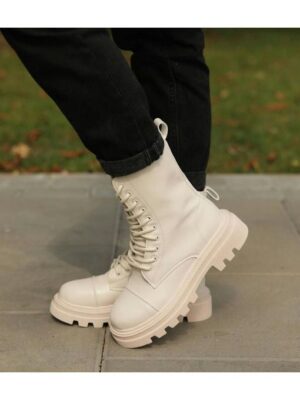 Ботинки Светло-бежевые