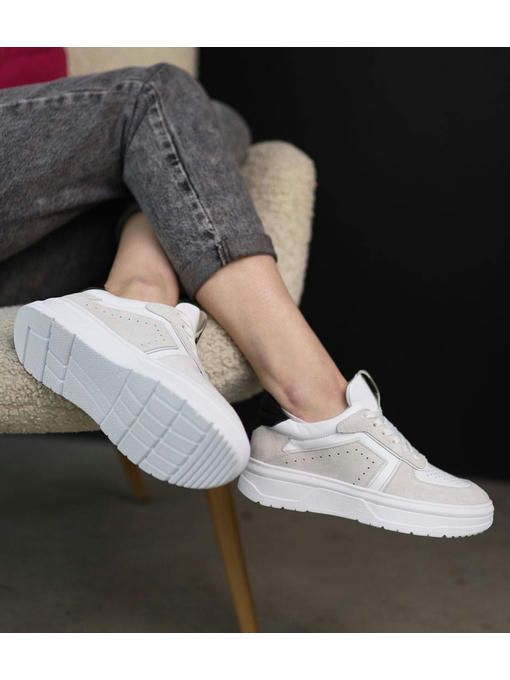 Кроссовки Белые серые — изображение 9