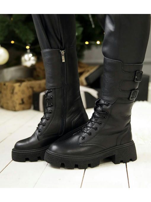 Ботинки Черные — изображение 4