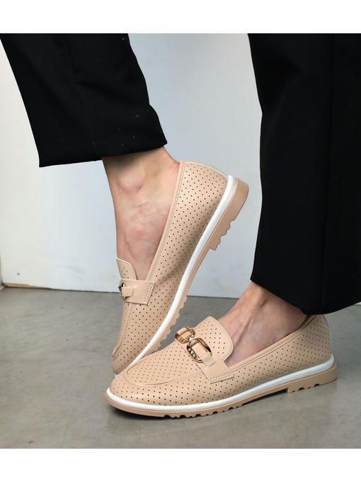 Лоферы Бежевые — изображение 2