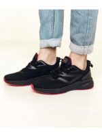 Кроссовки Черные красные