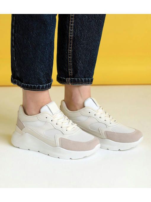 Кроссовки Бежевые — изображение 3