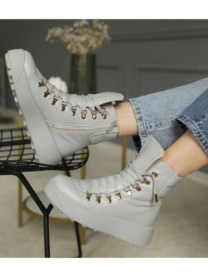 Ботинки Серые