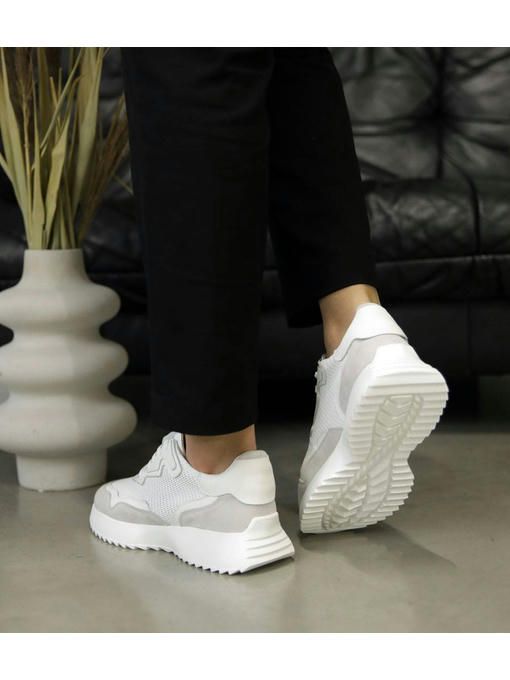 Кроссовки Белые серые — изображение 6