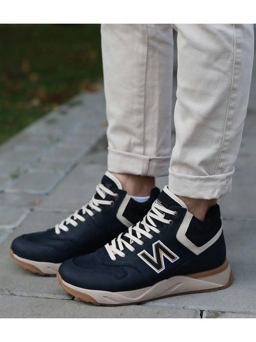 Ботинки Темно-синие