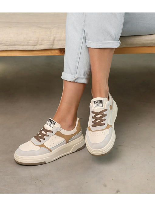 Кеды Бежевые — изображение 5