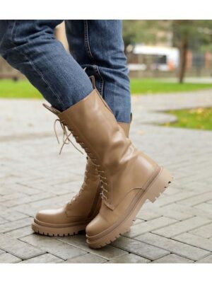 Сапоги Бежевые