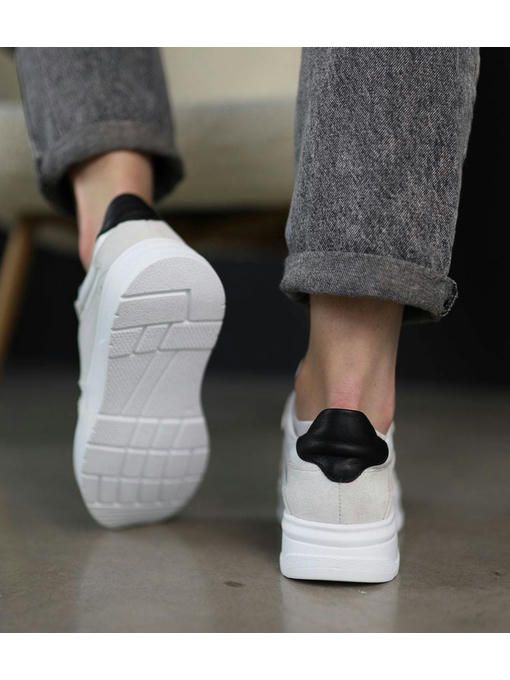 Кроссовки Белые серые — изображение 10